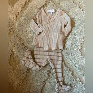 Neutral baby girl outfit